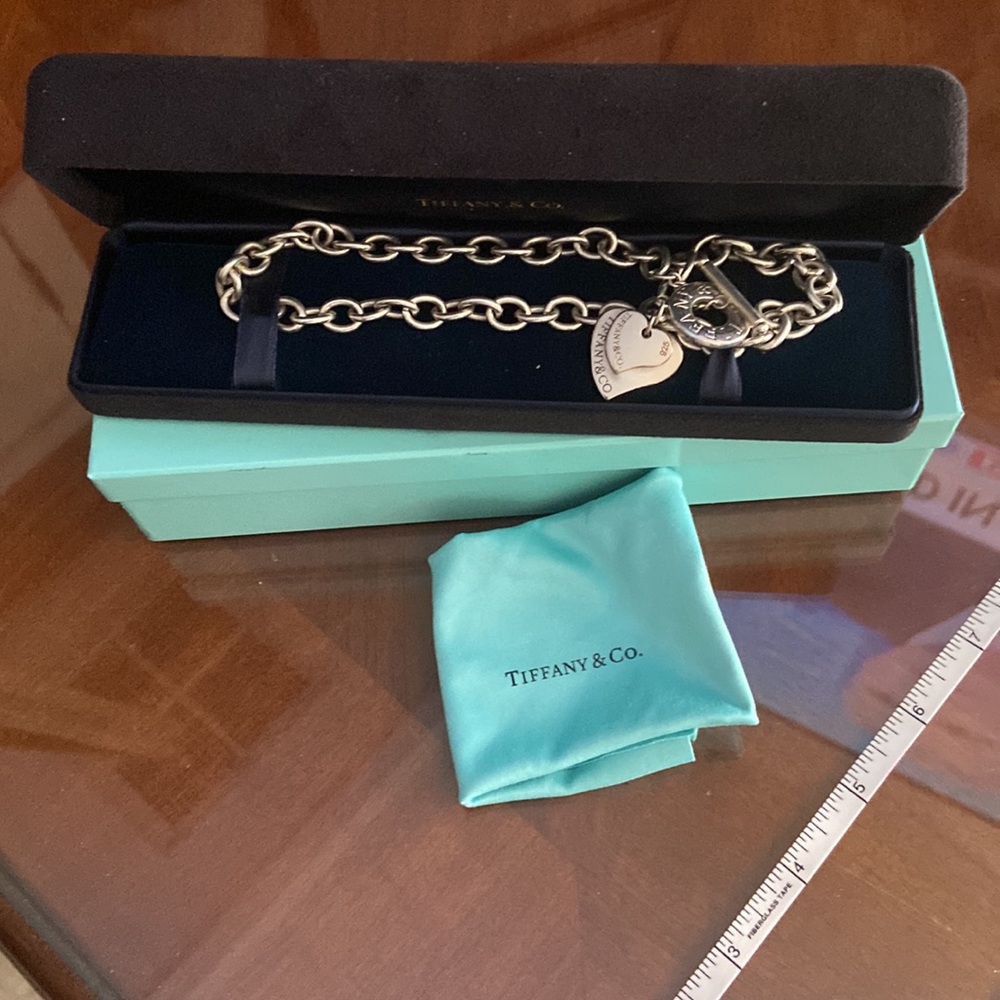 Tiffany silver authentic necklace